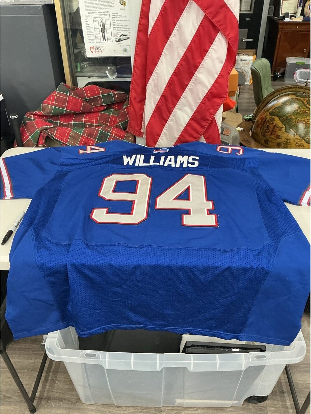 Buffalo bills jersey #94
